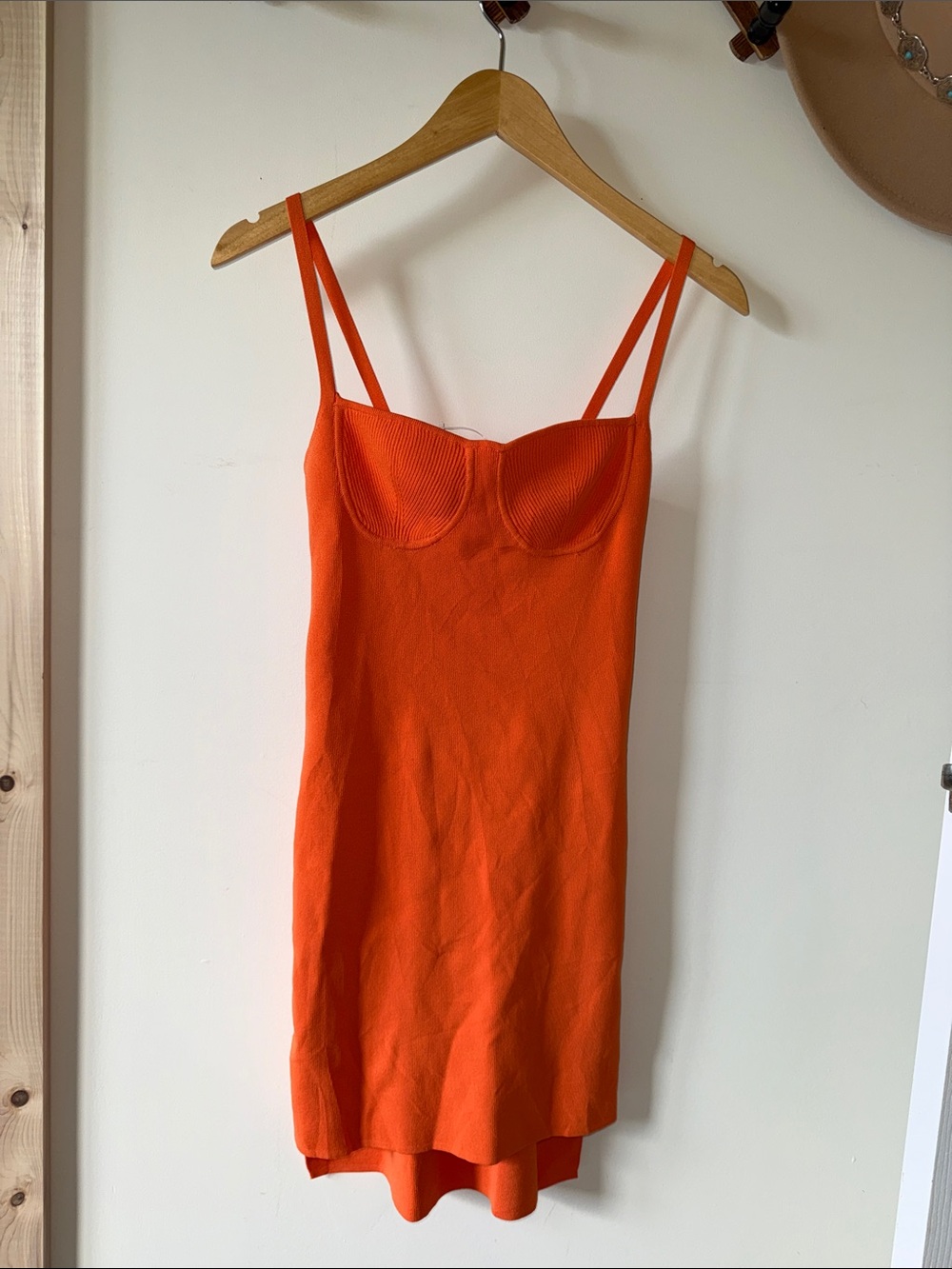 Mable Mable (SNDYS) Soho Ribbed Mini Dress, Size Large